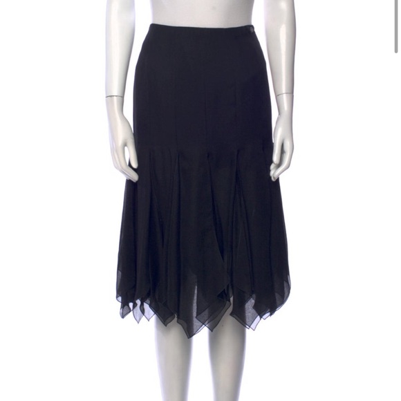 CHANEL Dresses & Skirts - Chanel 2013 Knee-Length Skirt on black size Small. 100% authentic.